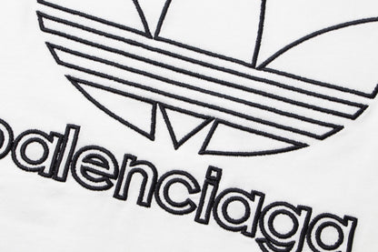 Adidas New clover embroidery logo short sleeves