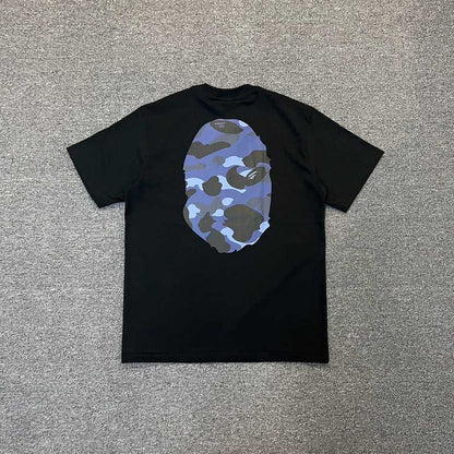 BAPE Blue Color Camo By Bathing Tee