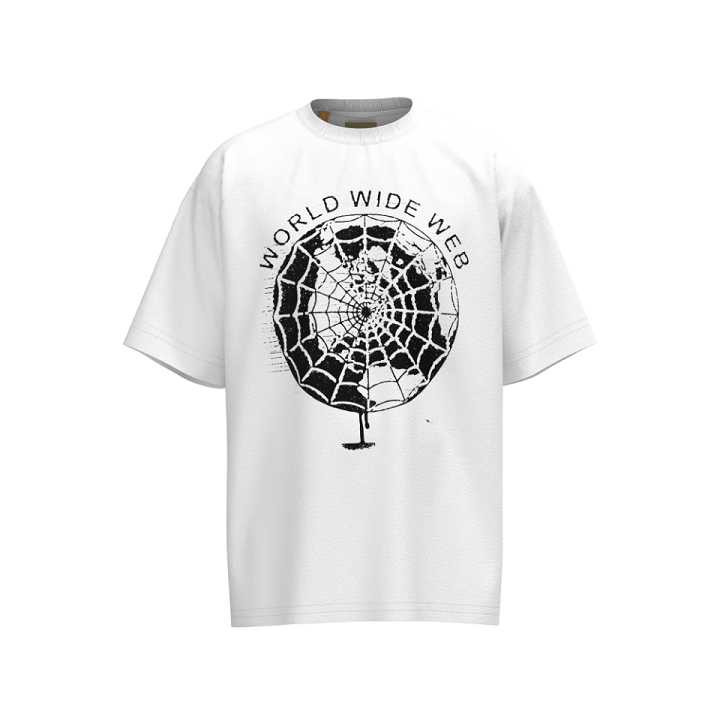 Gallery Dep Cobweb round printed short-sleeved T-shirt