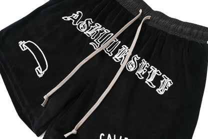 ASKYURSELF OG BOXING drawstring elastic short SHORTS