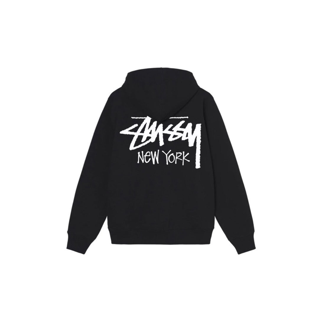 Stu$$y New York Custom Logo Graphic Printed Hoodie