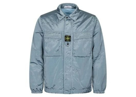 Stone 1sland Single-breasted cotton jacket
