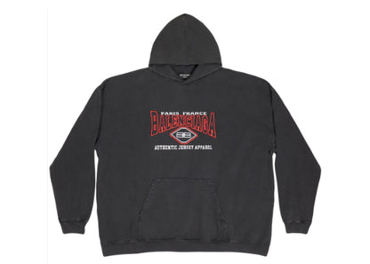 Balancig* logo-embroidered Oversized Hoodie