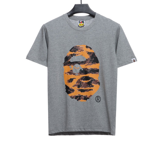 BAPE ape head mountain peak printing short sleeves