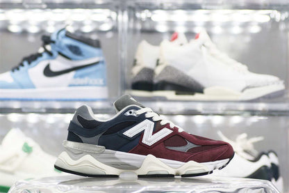 New Balance 9060 Wine Red Navy Grey
