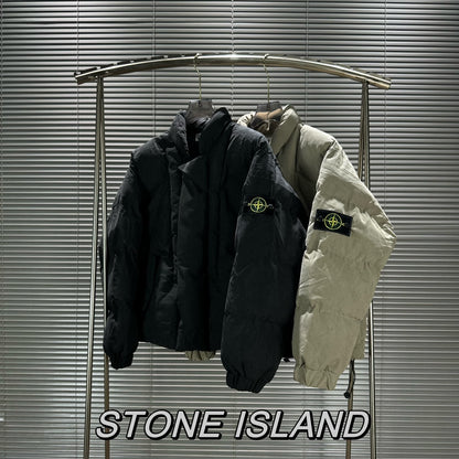 Stone 1sland Deconstructed silhouette short high street cotton jacket