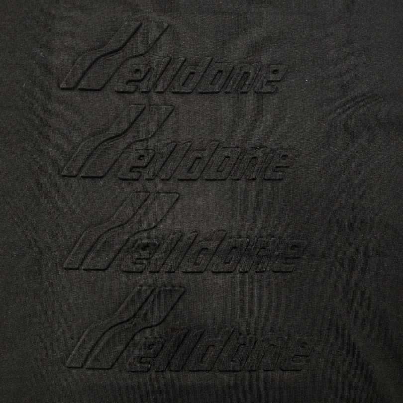 WE11D0NE TRACK Embossed Banner T-Shirt