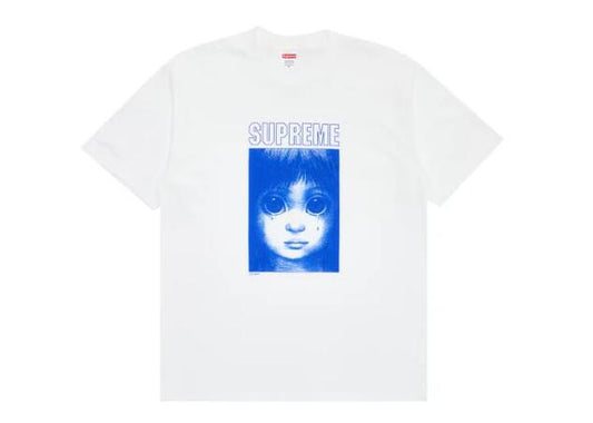 Suprem3 Margaret Keane Teardrop Tee White