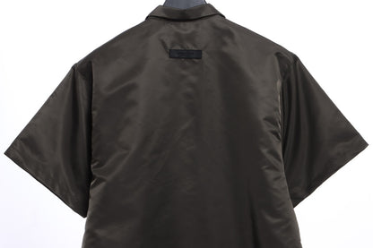 FOG eighth season woven nylon double-sleeved shirt