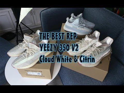 2019 Yeezy 350 V2 Cloud White None Reflective閿涘湢n5 A1)