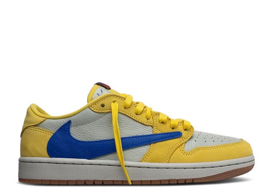 Travis Scott x Air Jordan 1 Retro Low OG SP Elkins/Canary Yellow (LN5 A1 batch)