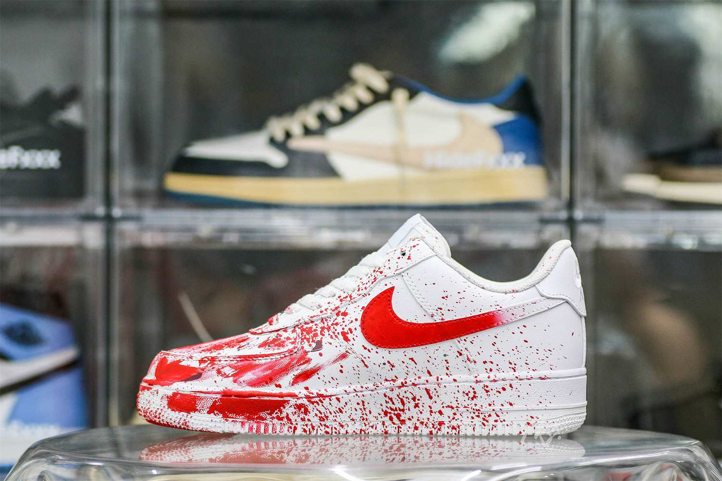 Air Force 1 Low Custom Blood Splatter
