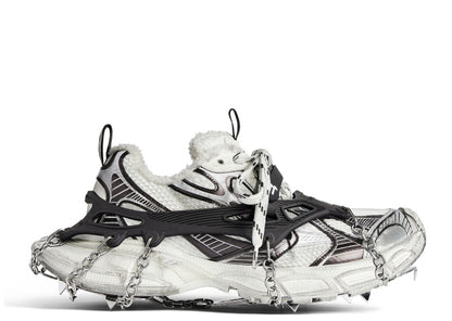 B@lenciag* 3XL Ski Sneaker in White (Removable footwear chains)