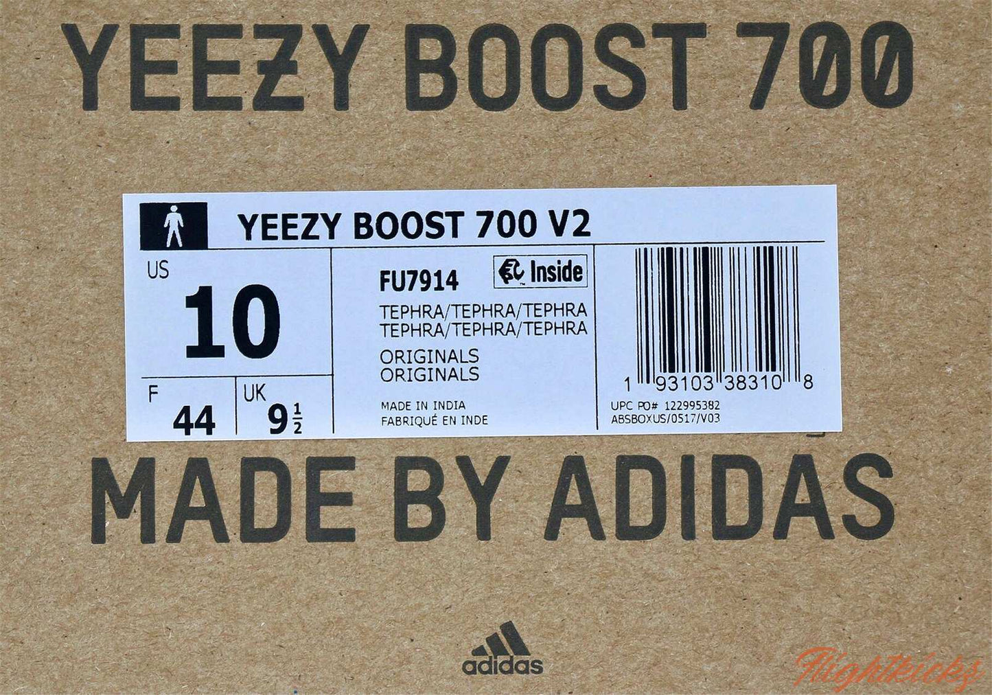 Adidas Yeezy Boost 700 V2 Tephra