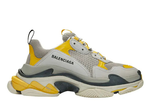Balenciag* Wmns Triple S Trainer Yellow Grey