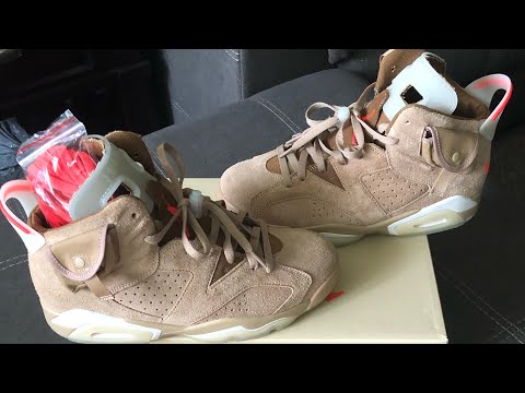 Travis Scott X Air Jordan 6 Retro British Khaki