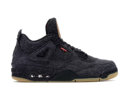 Air Jordan 4 Retro Levis Black (Levis Tag)