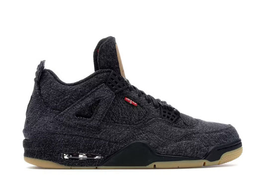 Air Jordan 4 Retro Levis Black (Levis Tag)