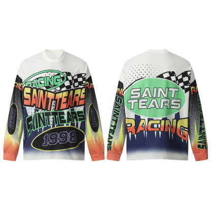 Saint Mich@el Tears Full Print 1998 Long Sleeve