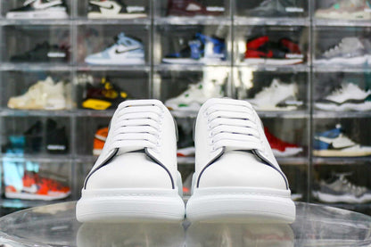 Alexander McQueen Oversized Sneaker White Gray 3M