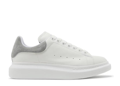 Alexander McQueen Oversized Sneaker White Grey Suede
