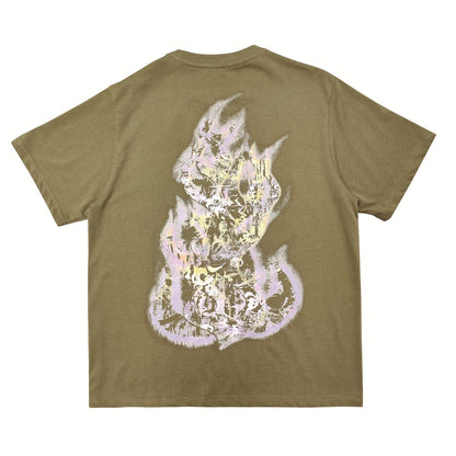 We11d0ne Monster-print Cotton T-shirt