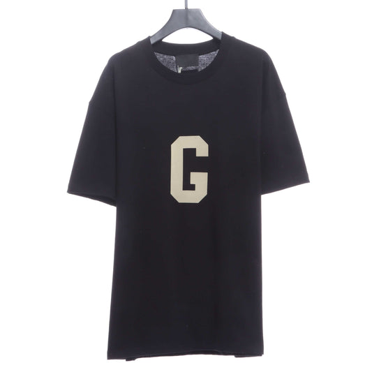 FEAR OF GOD season seven main line flocking big G letter short-sleeved T-shirt