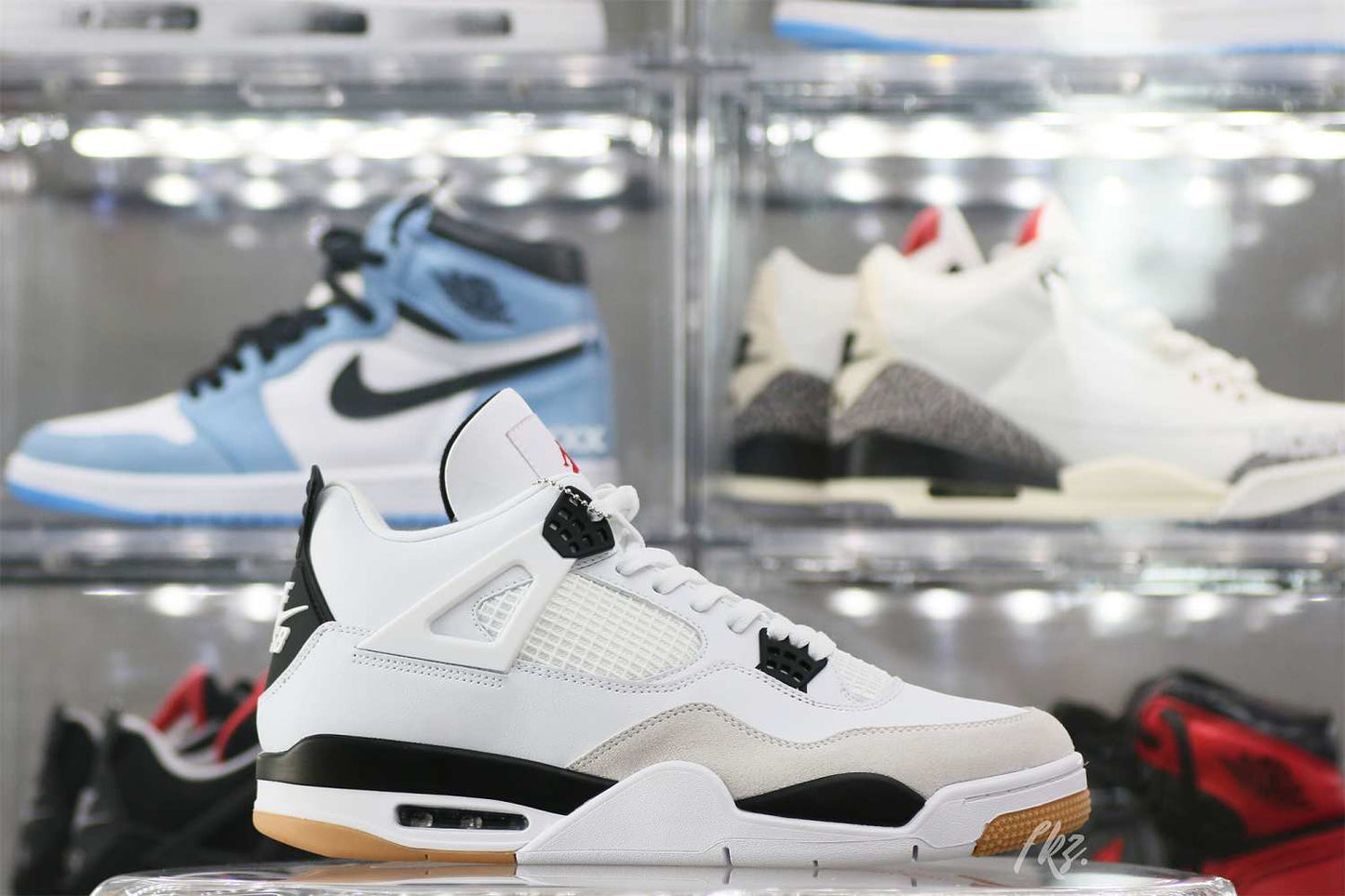 Air Jordan 4 Retro SP X Nike SB Milk White/Black Custom