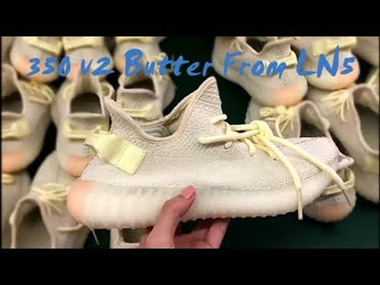 2018 Yeezy 350 V2 Butter/Icy Yellow 閿涘湢n5 A1)
