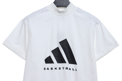 AD basketball series hot stamping and embossing short sleeves