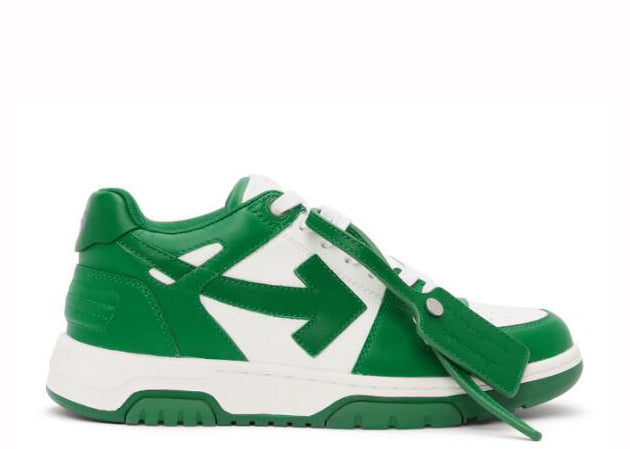 Off-White Green and White Out Of Office Sneaker