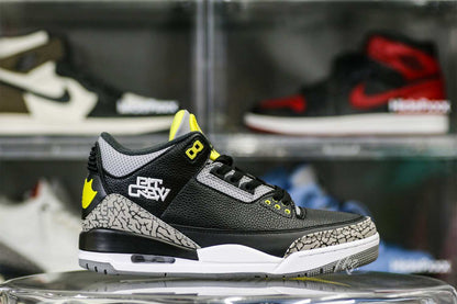 Air Jordan 3 Retro Oregon Ducks Pit Crew Black 2011