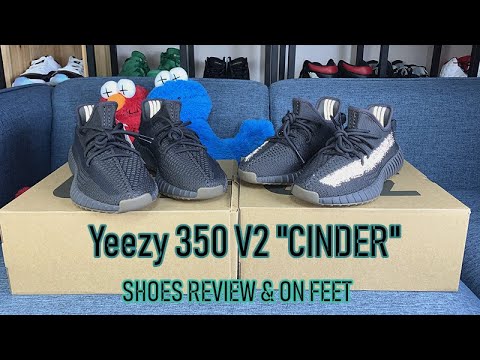 2020 Yeezy 350 V2 Cinder None Reflective Stripe(Ln5 A1)