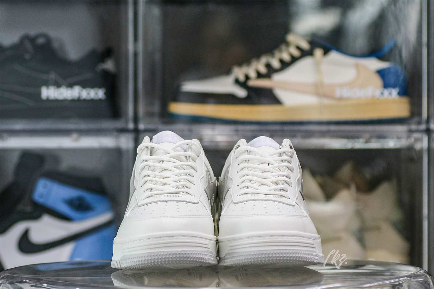 OFF-WHITE JJJJound x Bapesta White Grey