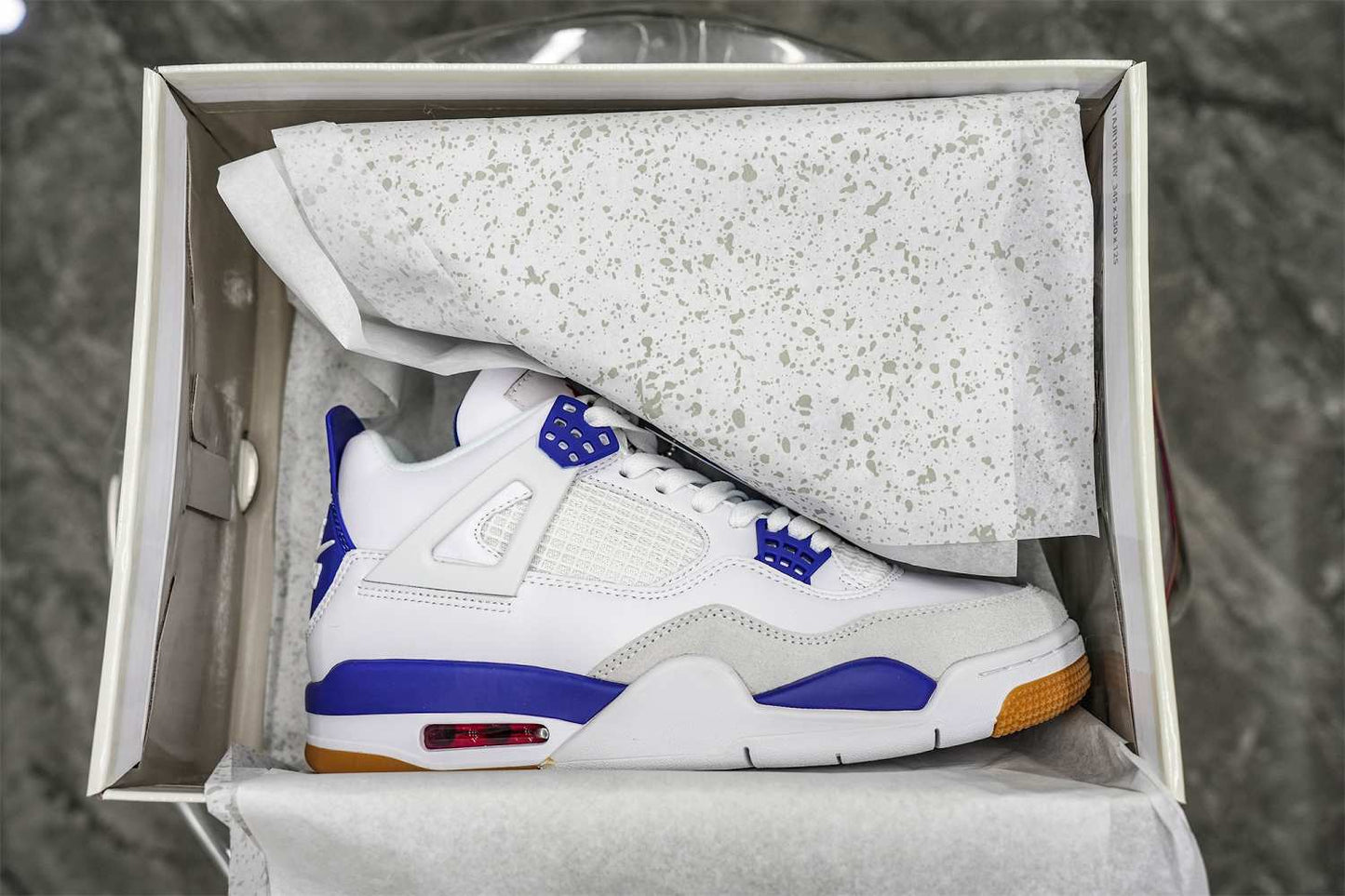 Air Jordan 4 Retro SP X Nike SB White Purple