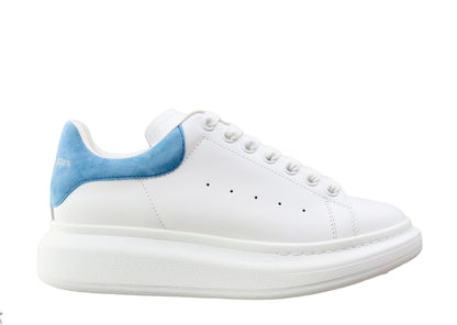 Alexander McQueen Oversized Sneaker White Ivory Blue