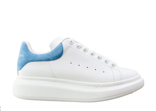 Alexander McQueen Oversized Sneaker White Ivory Blue