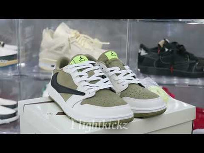 Travis Scott x Air Jordan 1 Low Golf Neutral Olive (LN5 A1)