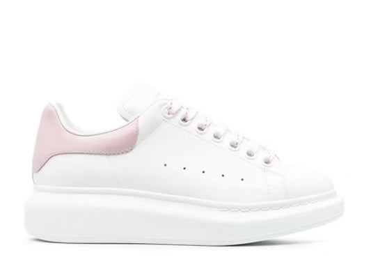 Alexander McQueen Oversized Sneaker White Light Pink Leather