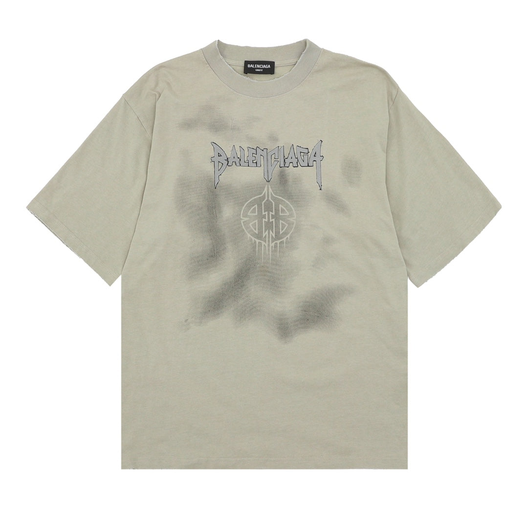 Balancig* Chest letter print T-shirt