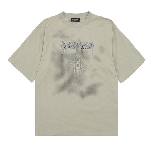 Balancig* Chest letter print T-shirt
