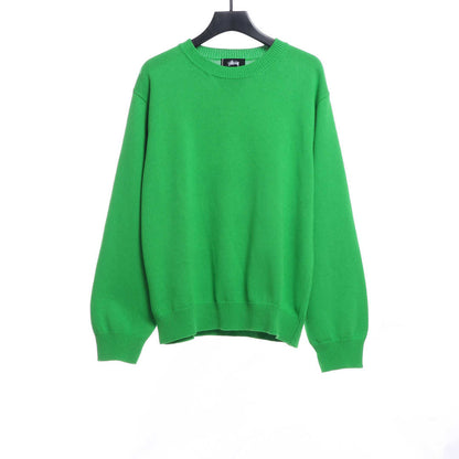 Stussy22SS Crown Crew Neck Pullover Long Sleeve Sweater BFGPRZFF