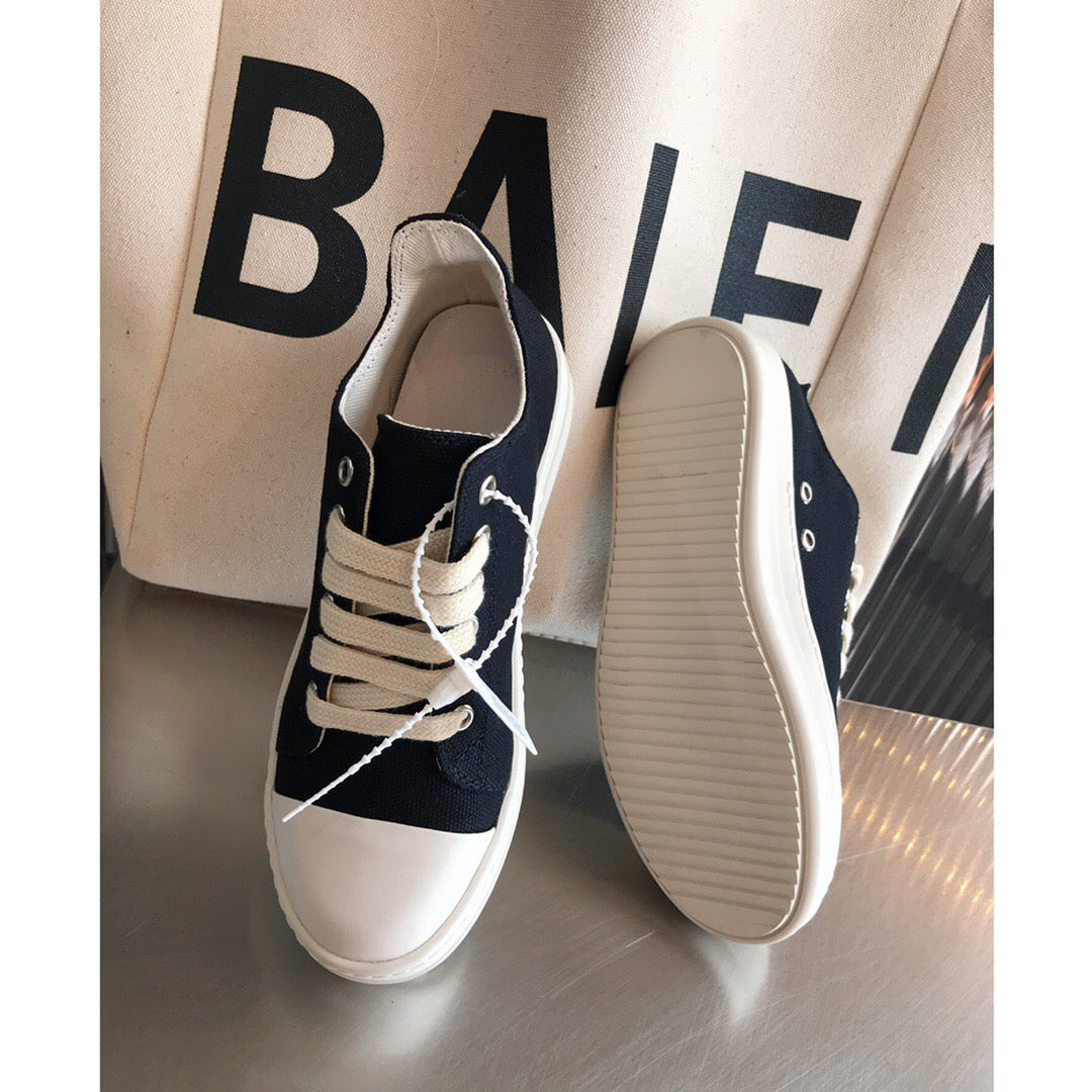 R!ck Owens DRKSHDW Black Denim Low