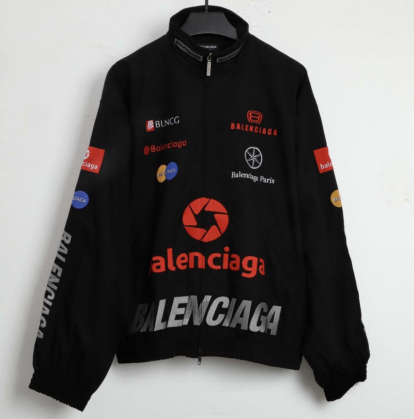 Balancig* logo-print Zip Jacket