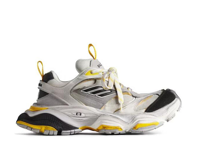 Balenciag* Cargo Sneaker Grey Black Yellow
