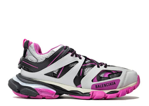 Balenciag* Track Led Grey Pink Black Womens