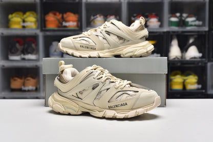 Balenciag* Wmns Track Sneaker Full Beige
