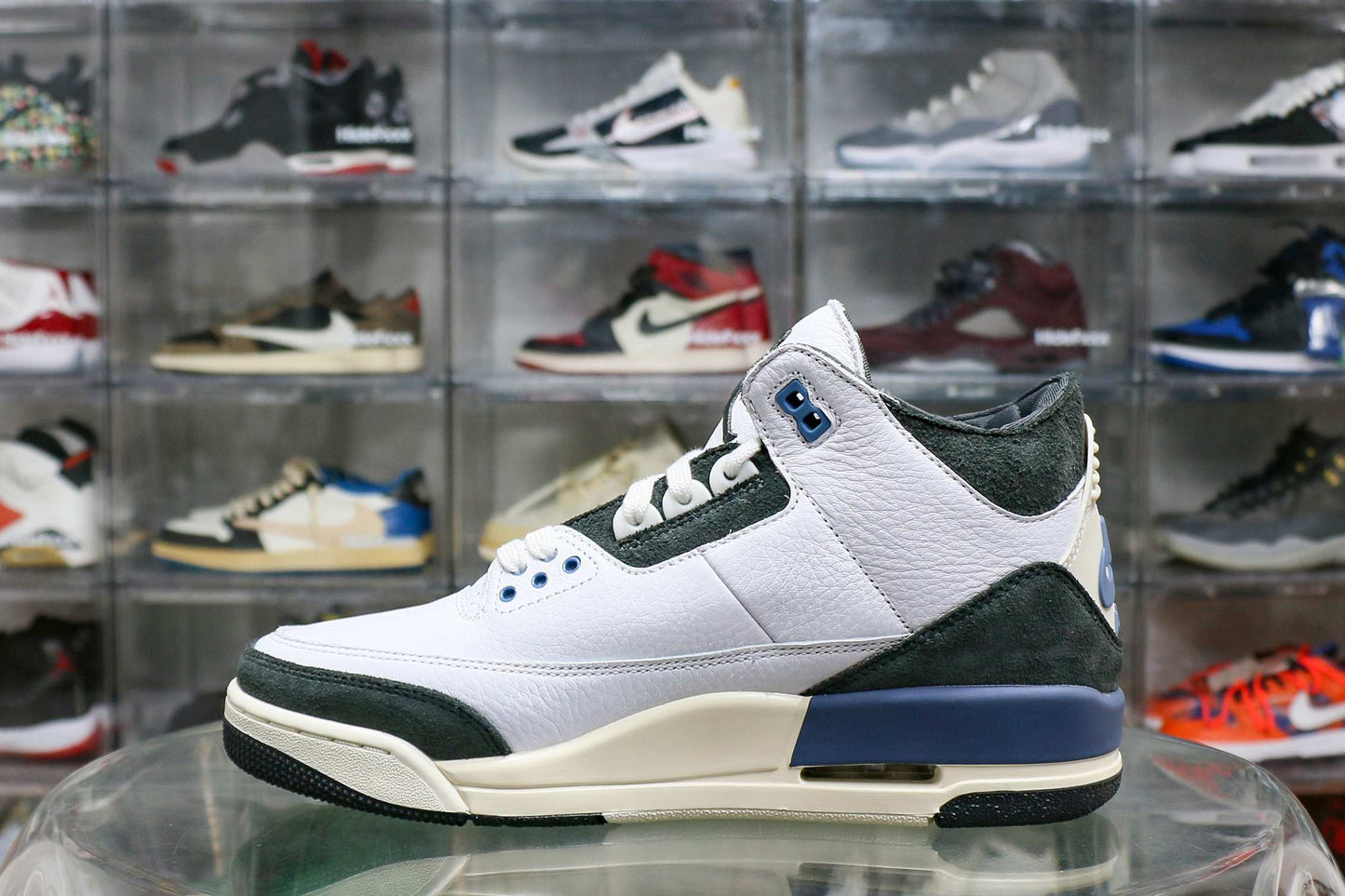 A Ma Mani鑼卹e x Air Jordan 3 Diffused Blue (Ln5 A1)