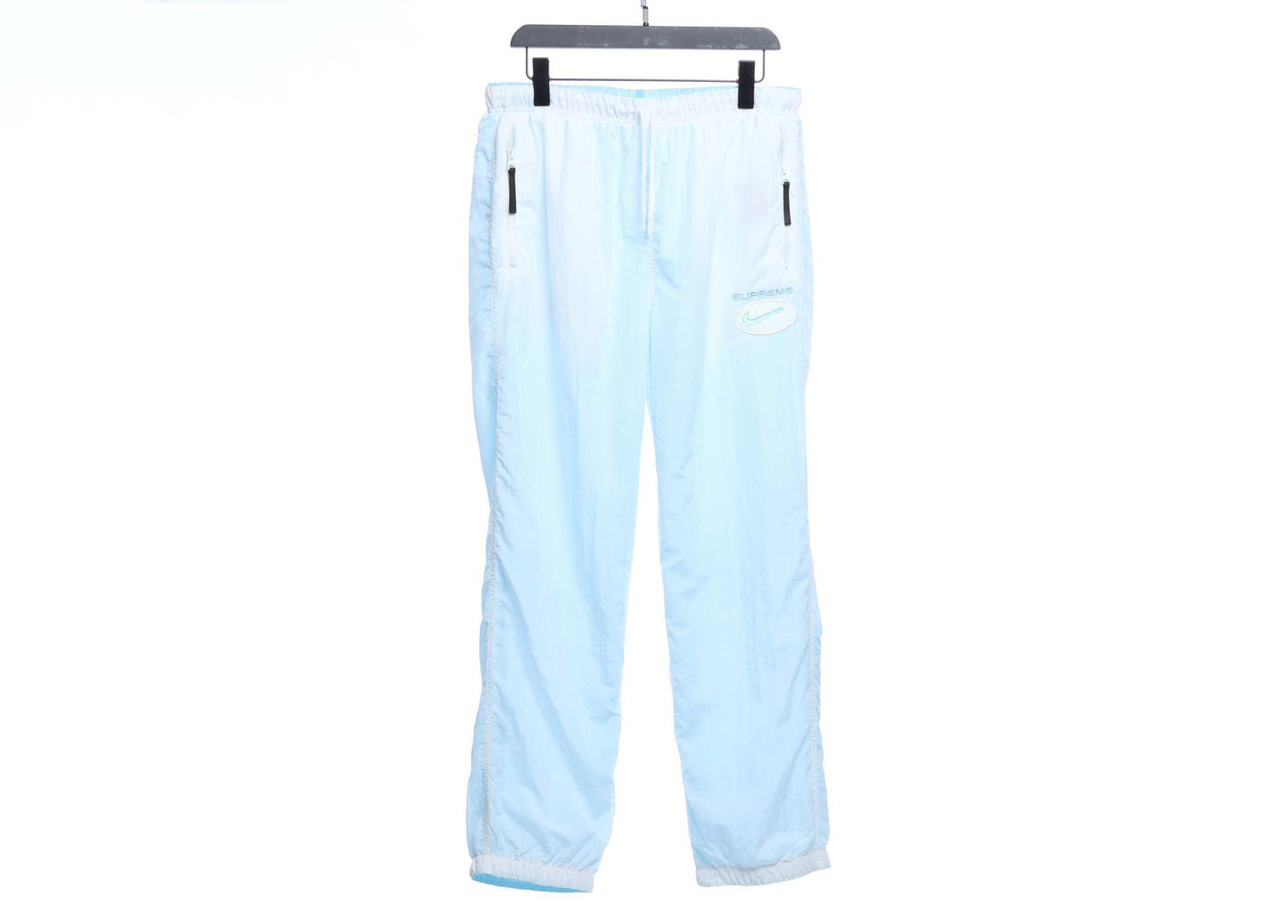 NIKE x SUPREME jewel-appliqu茅d reversible trousers pants