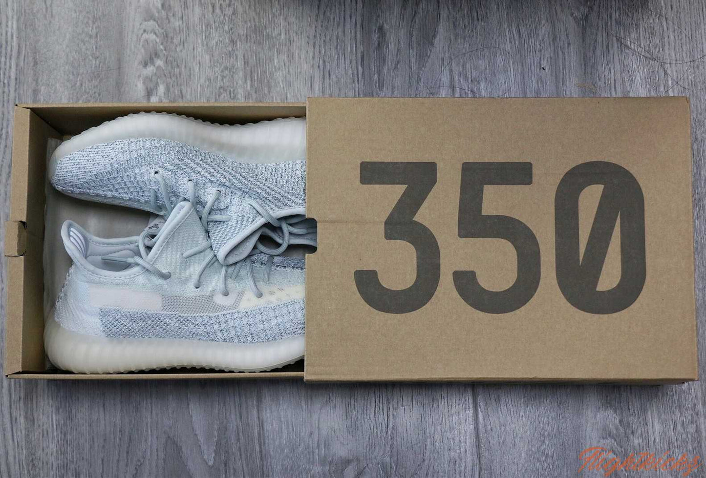 2019 Yeezy 350 V2 Cloud White Reflective(Ln5 A1 batch)